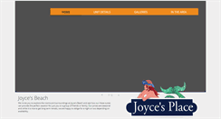 Desktop Screenshot of joycesbeach.com